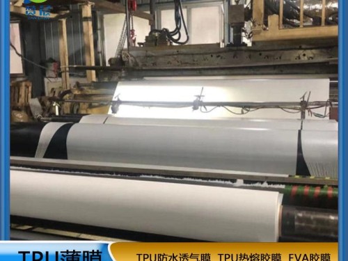 tpu膜白色霧面防水透氣膜復(fù)合布料紡織移印 等功能性薄膜廠家直銷